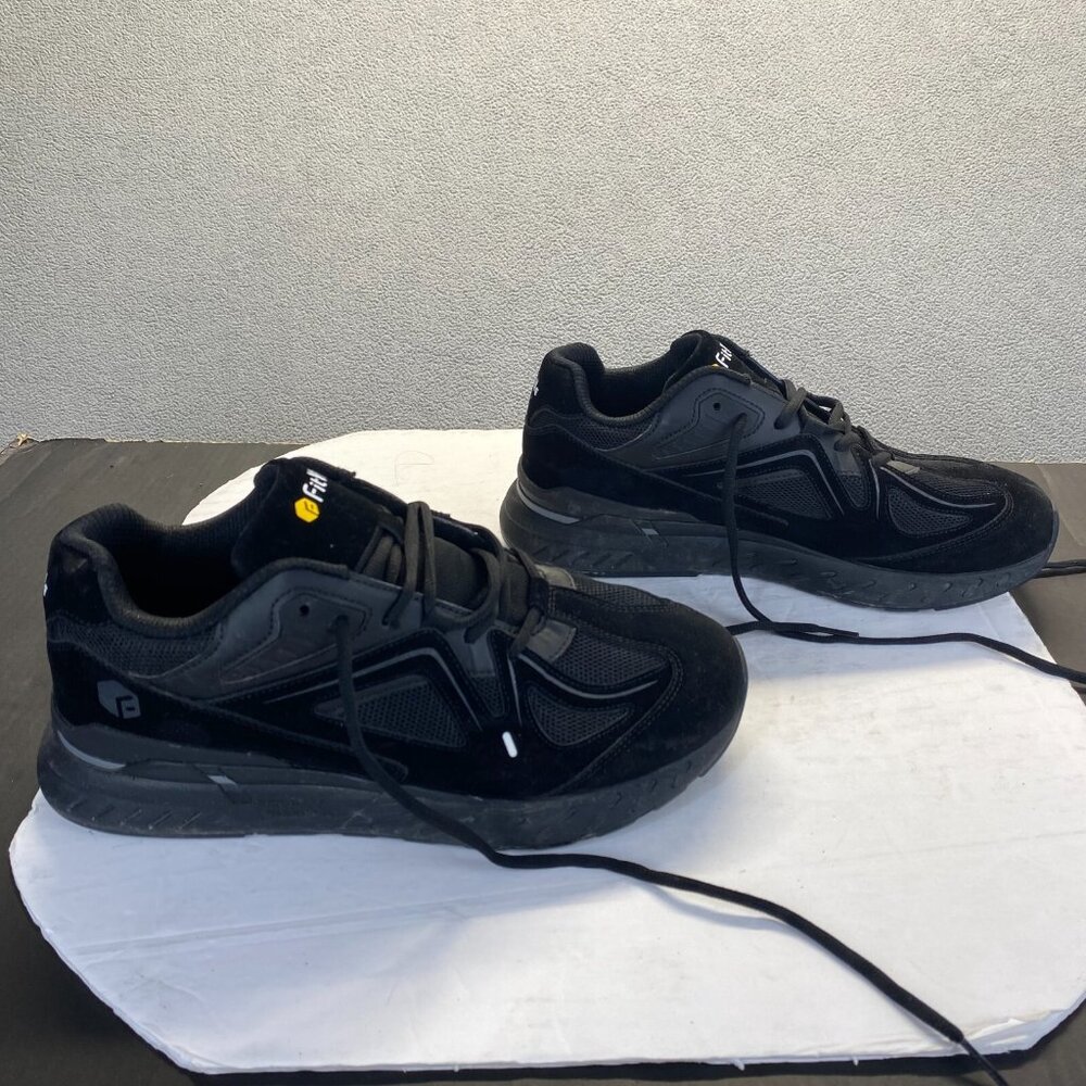 FitVille Men's Sneakers rebound core v1,Size 11EEW,Black,Comfort Technology - Picture 10 of 15